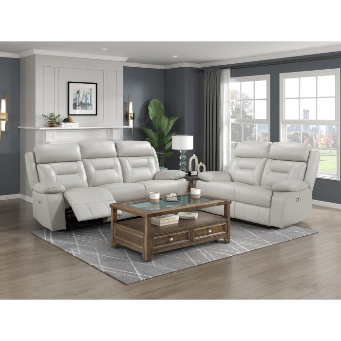 9629SVE-3PW Power Double Reclining Sofa - 9629SVE-3PW