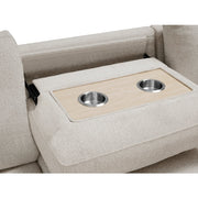 9630BE*32LRC (3)Sectional with Right Chaise, Pull-out Bed, Hidden Storages and Shelves, Charging Ports - 9630BE*32LRC