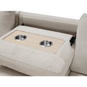 9630BE*3LC2R (3)Sectional with Left Chaise, Pull-out Bed, Hidden Storages  and Shelves, Charging Ports - 9630BE*3LC2R