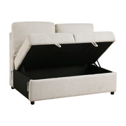 9630BE*42LRC (4)Sectional with Right Chaise, Pull-out Bed, Hidden Storages and Shelves, Charging Ports - 9630BE*42LRC