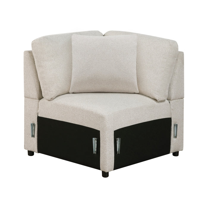 9630BE*4LC2R (4)Sectional with Left Chaise, Pull-out Bed, Hidden Storages and Shelves, Charging Ports - 9630BE*4LC2R