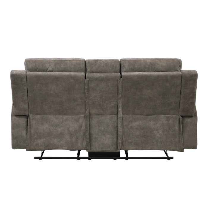 9635BR*2 2pc Set: Sofa, Love - 9635BR*2