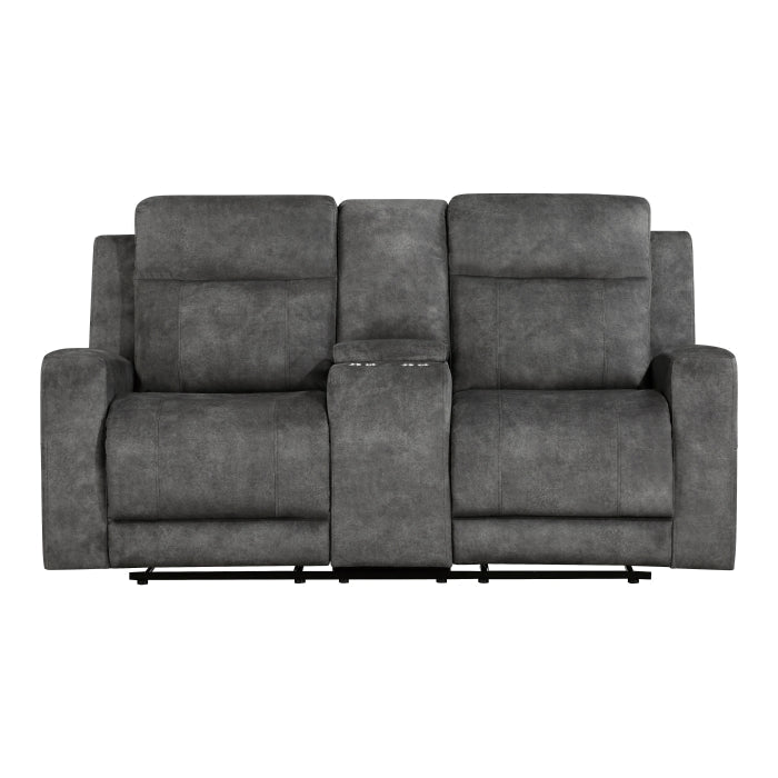 9635DG*2 2pc Set: Sofa, Love - 9635DG*2