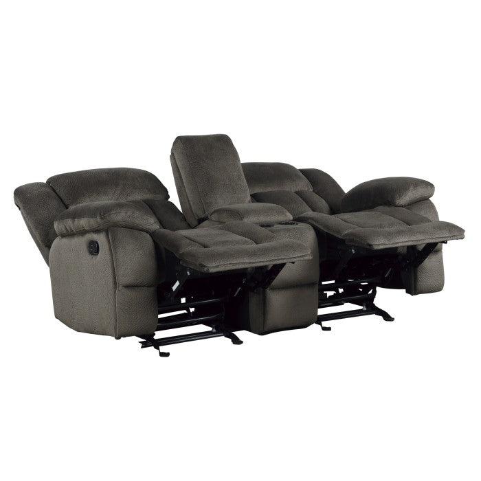 Laurelton Chocolate 3 Piece Living Room Set 9636-3-2-1 | Homelegance