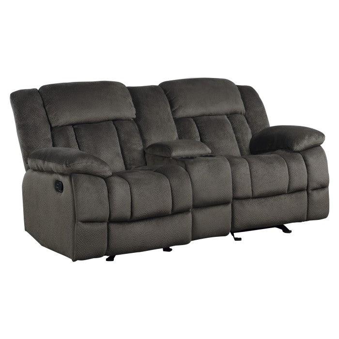 Laurelton Chocolate 3 Piece Living Room Set 9636-3-2-1 | Homelegance