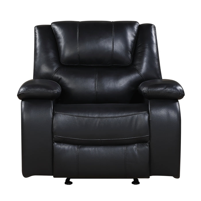 9639BK-1 Glider Reclining Chair - 9639BK-1