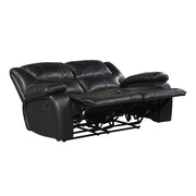 9639BK-2 Double Reclining Love Seat - 9639BK-2
