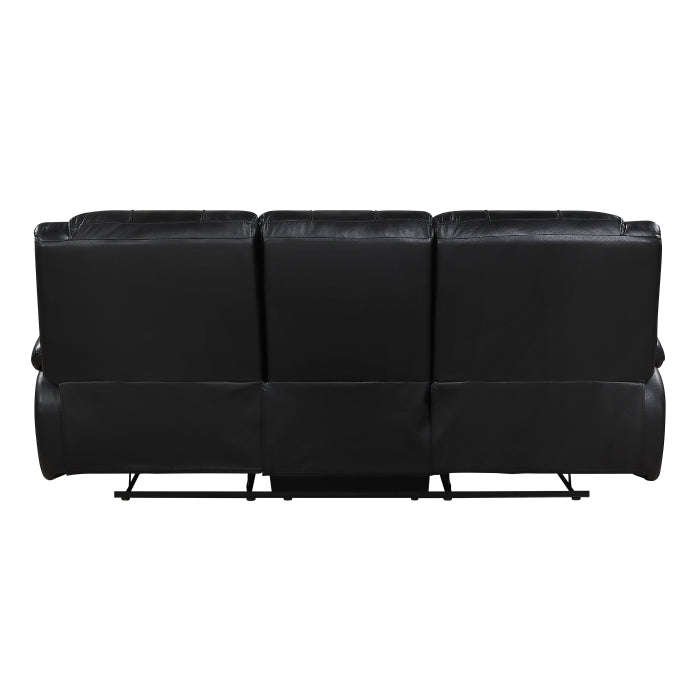 9639BK-3 Double Reclining Sofa - 9639BK-3
