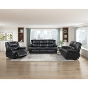 9639BK-3 Double Reclining Sofa - 9639BK-3