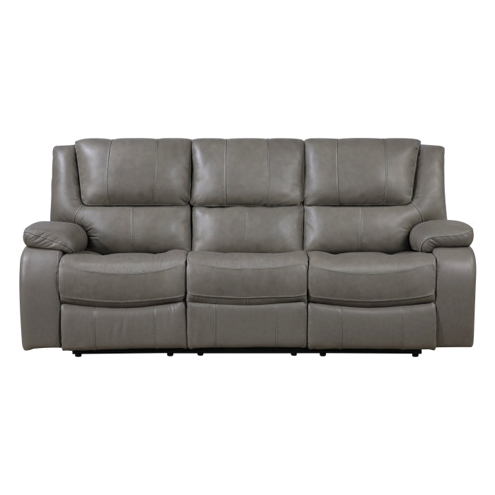9639GY*2 2pc Set: Sofa, Love - 9639GY*2