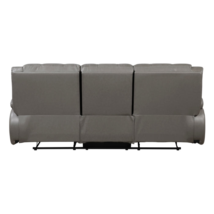 9639GY*2 2pc Set: Sofa, Love - 9639GY*2