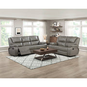 9639GY-2 Double Reclining Love Seat - 9639GY-2