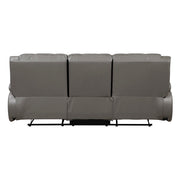 9639GY-3 Double Reclining Sofa - 9639GY-3
