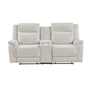 9646BE-2 Double Reclining Love Seat with Center Console - 9646BE-2