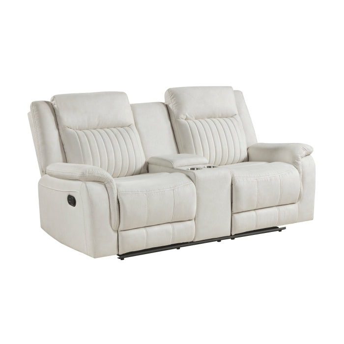 9646BE-2 Double Reclining Love Seat with Center Console - 9646BE-2