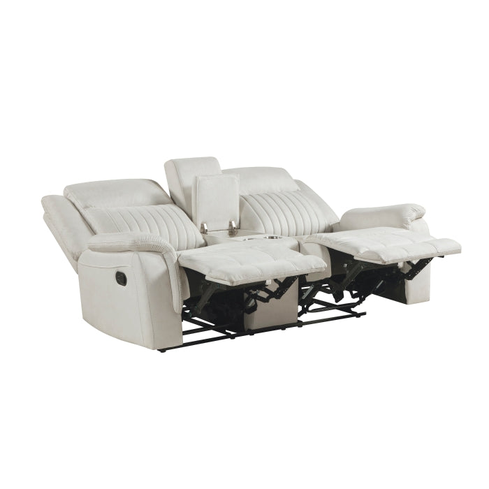 9646BE-2 Double Reclining Love Seat with Center Console - 9646BE-2