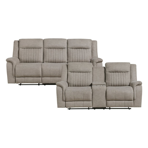 9646DV*2 2pc Set: Sofa, Love - 9646DV*2