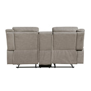 9646DV-2 Double Reclining Love Seat with Center Console - 9646DV-2