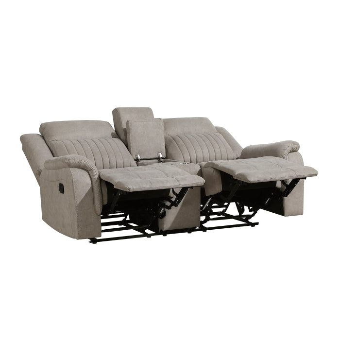 9646DV-2 Double Reclining Love Seat with Center Console - 9646DV-2