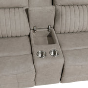 9646DV-2 Double Reclining Love Seat with Center Console - 9646DV-2