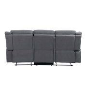 9646GY*2 2pc Set: Sofa, Love - 9646GY*2