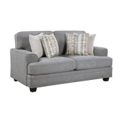 9648GY*2 2pc Set: Sofa, Love - 9648GY*2