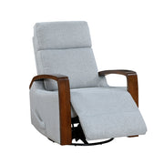 9659GRY-1 Swivel Glider Reclining Chair - 9659GRY-1
