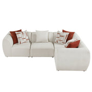 9669CN*3CR1AC (4)4-Piece Modular Sectional - 9669CN*3CR1AC