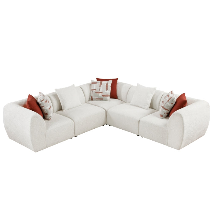 9669CN*3CR2AC (5)5-Piece Modular Sectional - 9669CN*3CR2AC