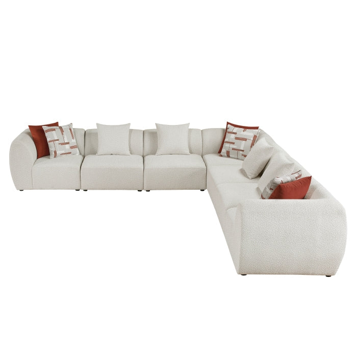 9669CN*73CR4AC (7)7-Piece Modular Sectional - 9669CN*73CR4AC