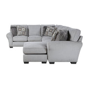 9679GY*SC (2)2-Piece Reversible Sectional - 9679GY*SC