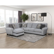 9679GY*SC (2)2-Piece Reversible Sectional - 9679GY*SC