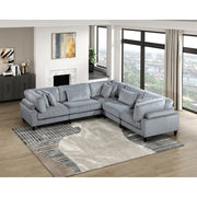 9688GY*53CR2AC (5)5-Piece Modular Sectional - 9688GY*53CR2AC
