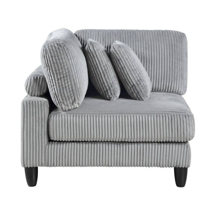 9688GY*62CR2AC2OT (6)6-Piece Modular Sectional with Ottomans - 9688GY*62CR2AC2OT