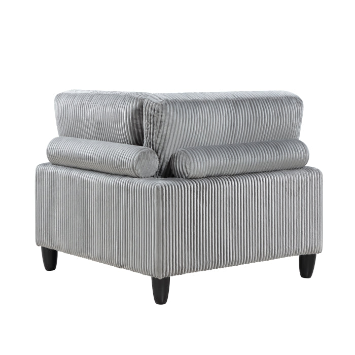 9688GY*62CR2AC2OT (6)6-Piece Modular Sectional with Ottomans - 9688GY*62CR2AC2OT