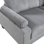 9688GY*62CR2AC2OT (6)6-Piece Modular Sectional with Ottomans - 9688GY*62CR2AC2OT
