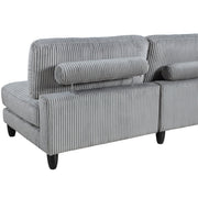 9688GY*62CR3ACOT (6)6-Piece Modular Sectional with Ottoman - 9688GY*62CR3ACOT