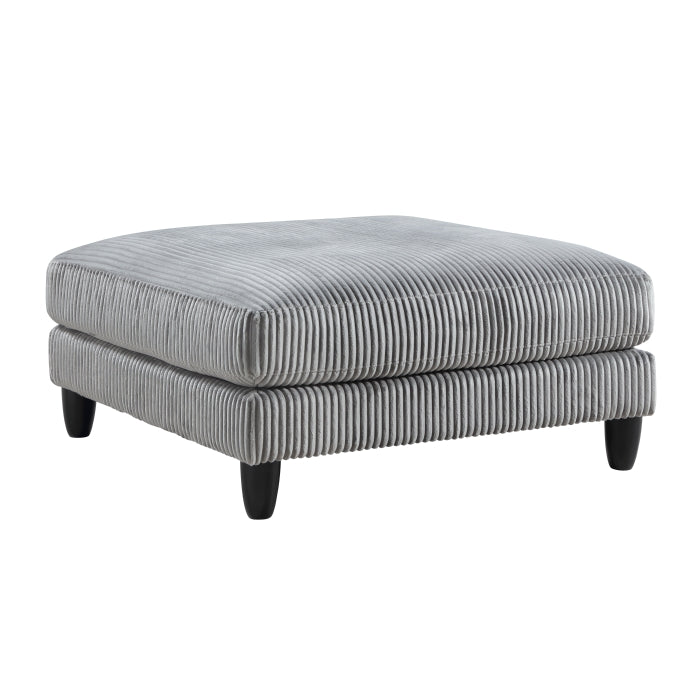 9688GY*62CR3ACOT (6)6-Piece Modular Sectional with Ottoman - 9688GY*62CR3ACOT