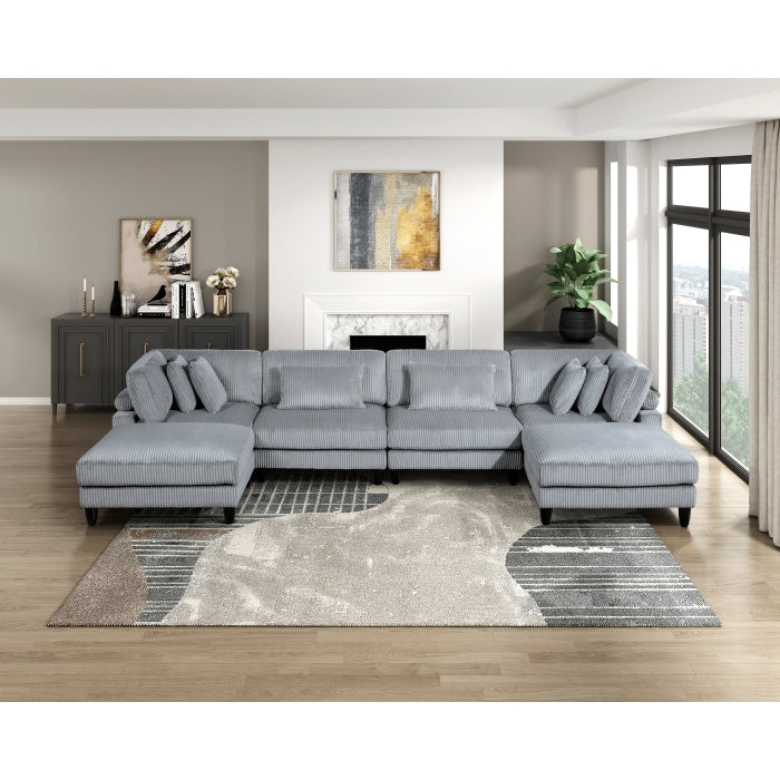 9688GY-CR Corner Seat - 9688GY-CR