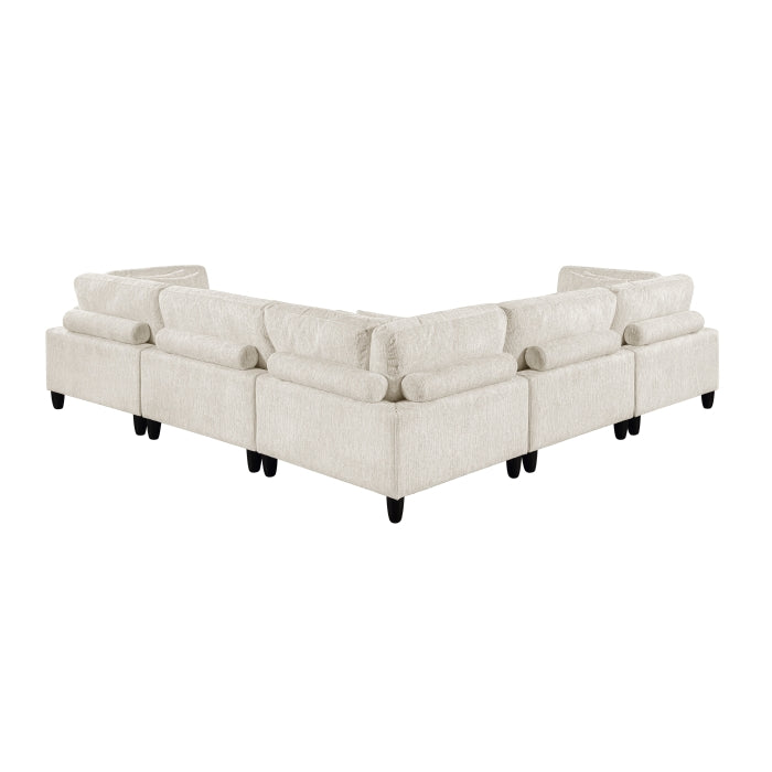 9688NBE*53CR2AC (5)5-Piece Modular Sectional - 9688NBE*53CR2AC