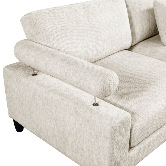 9688NBE*53CR2AC (5)5-Piece Modular Sectional - 9688NBE*53CR2AC