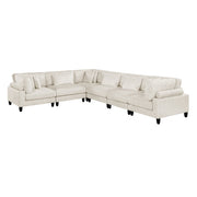 9688NBE*63CR3AC (6)6-Piece Modular Sectional - 9688NBE*63CR3AC