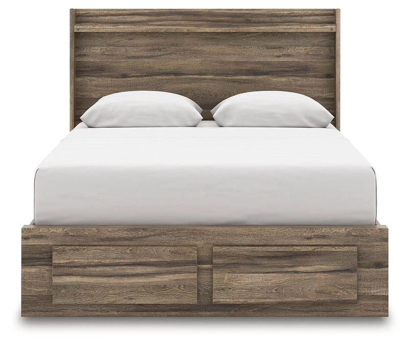 Elbrim Panel Storage Bed