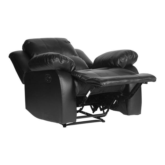 Granley Black 3 Piece Living Room Set 9700Blk-3-2-1 | Homelegance