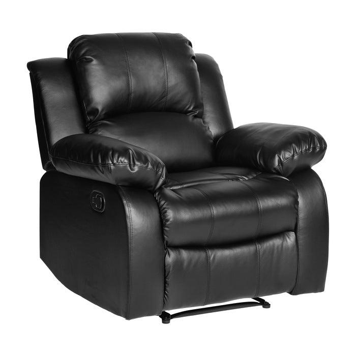 Granley Black 3 Piece Living Room Set 9700Blk-3-2-1 | Homelegance