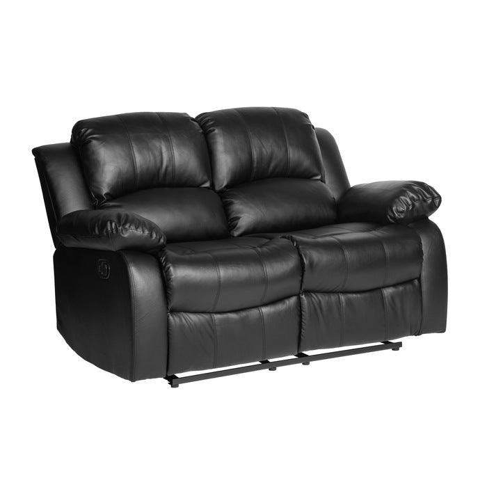 Granley Black 3 Piece Living Room Set 9700Blk-3-2-1 | Homelegance