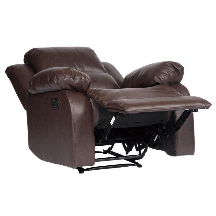 Granley Brown 3 Piece Living Room Set 9700Brw-3-2-1 | Homelegance