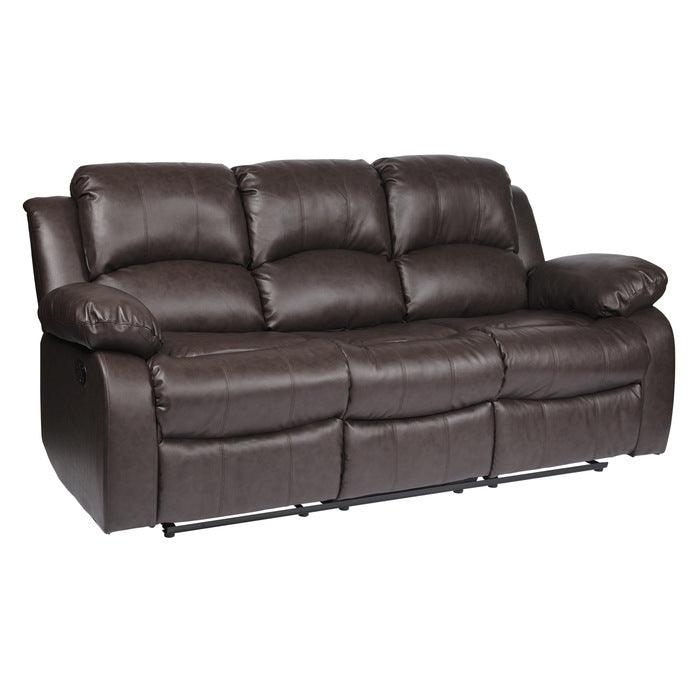 Granley Brown 3 Piece Living Room Set 9700Brw-3-2-1 | Homelegance
