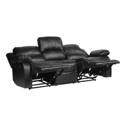 9700BLK-3 Double Reclining Sofa - 9700BLK-3