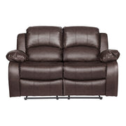 9700BRW-2 Double Reclining Love Seat - 9700BRW-2